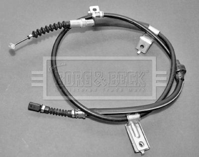 Тросик, cтояночный тормоз BORG & BECK BKB1835 для HONDA CRX