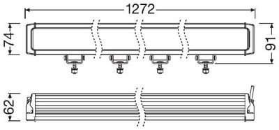 FERNSCHEINWERFER ams-OSRAM LEDDL127CBDRSM 2