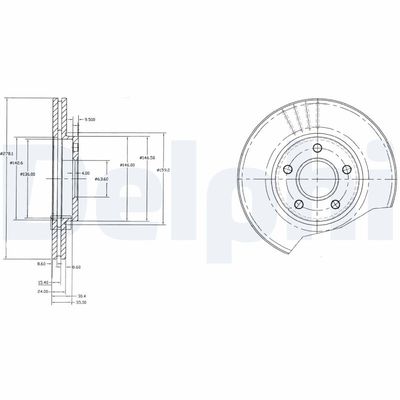 Brake Disc BG3826