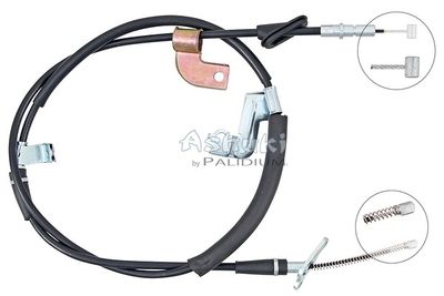 Тросик, cтояночный тормоз ASHUKI by Palidium ASH3-1214 для HONDA STREAM