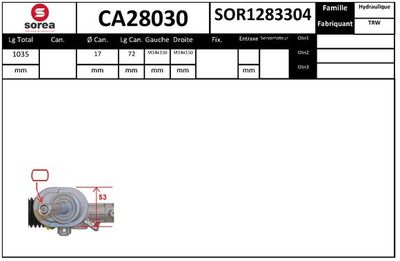 LENKGETRIEBE EAI CA28030