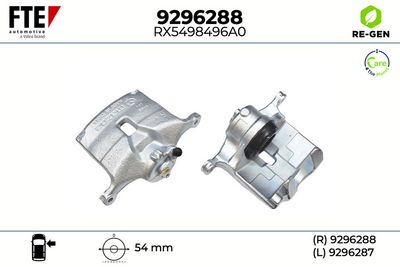 спирачен апарат FTE 9296288