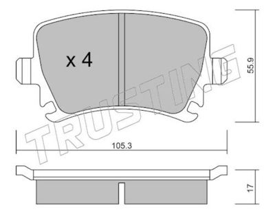 SET PLACUTE FRANA FRANA DISC