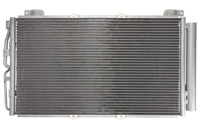 A/C condensator (met droger) past: HYUNDAI MATRIX 1.6/1.8 06.01-08.10