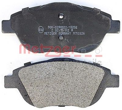 Brake Pad Set, disc brake 1170326