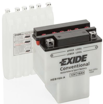 Стартерная аккумуляторная батарея EXIDE HEB16A-A для HONDA VT