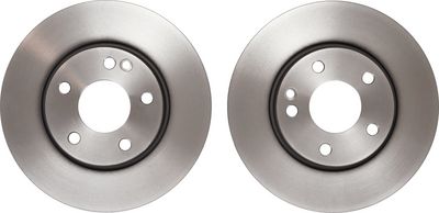 Brake disc Voor Links/Rechts past: MERCEDES A (W169), B SPORTS TOURER (W245) 1.5-2.0D 09.04-06.12