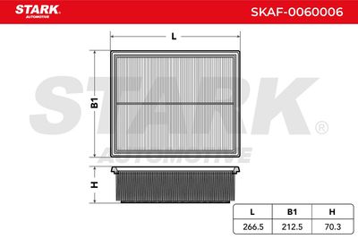 въздушен филтър STARK SKAF-0060006