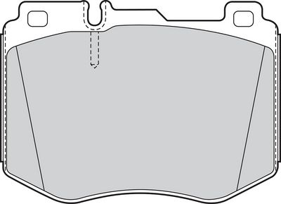 BREMSBELAGSATZ SCHEIBENBREMSE VALEO 302292 1