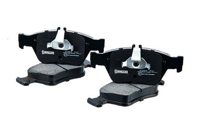 комплект спирачно феродо, дискови спирачки STELLOX 1635 000B-SX