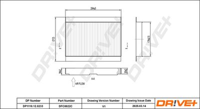 FILTER INNENRAUMLUFT DR!VE+ DP1110120233 5