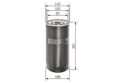 Olejový filtr BOSCH F 026 407 150