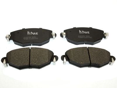 комплект спирачно феродо, дискови спирачки KAWE 810056