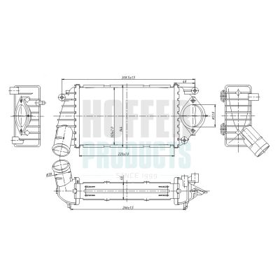 INTERCOOLER COMPRESOR