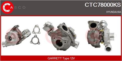 COMPRESOR SISTEM DE SUPRAALIMENTARE CASCO CTC78000KS