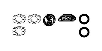 SET MONTARE SISTEM DE ESAPAMENT