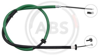 Тросик, cтояночный тормоз A.B.S. K16797 для FIAT LINEA