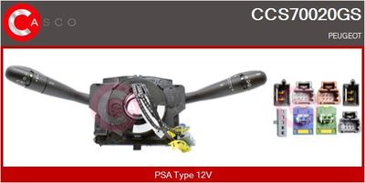 COMUTATOR COLOANA DIRECTIE CASCO CCS70020GS