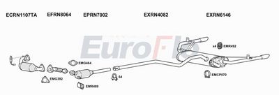 Układ wydechowy EUROFLO RNLAG20D3018B
