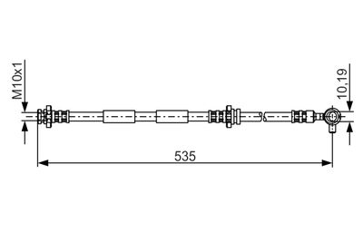 BOSCH Bremsschlauch