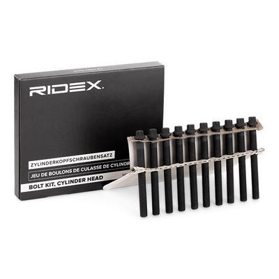 комплект болтове на капака на клап. (на цилиндровата глава) RIDEX 1217B0030