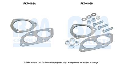 Монтажен комплект, изпускателна тръба BM Catalysts FK70492