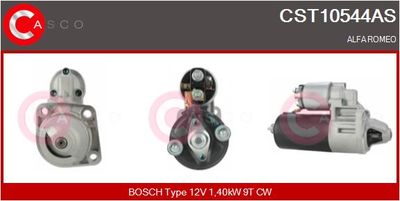 Стартер CASCO CST10544AS для ALFA ROMEO 90