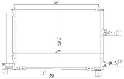 KONDENSATOR KLIMAANLAGE
