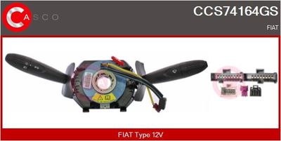 COMUTATOR COLOANA DIRECTIE CASCO CCS74164GS