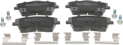комплект спирачно феродо, дискови спирачки MAPCO 106028