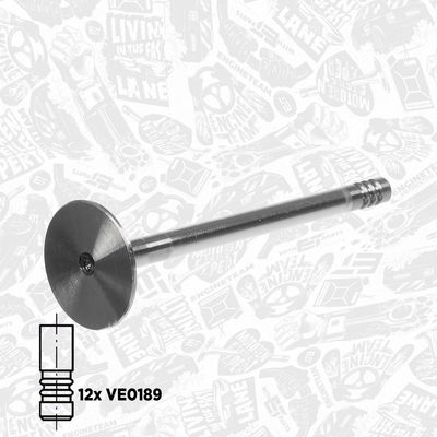 Komplet ventila, usisni/ispušni ventil ET ENGINETEAM boxET – service kit VS0036