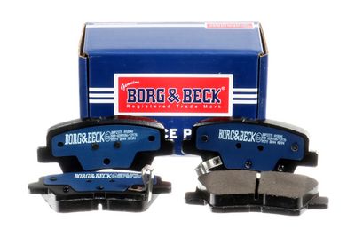 комплект спирачно феродо, дискови спирачки BORG & BECK BBP2370