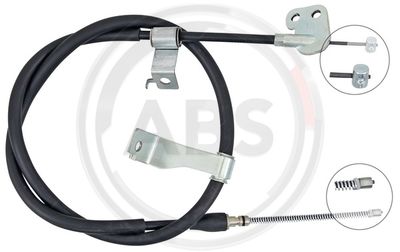 Тросик, cтояночный тормоз A.B.S. K16046 для HYUNDAI i10