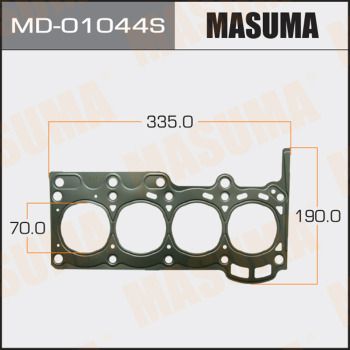 MASUMA MD-01044S Прокладка ГБЦ  для TOYOTA PLATZ (Тойота Платз)