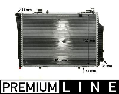 Radiateur - CR249000P - MAHLE