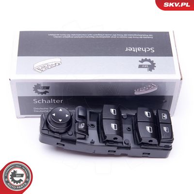 Spínač elektrického otvárania okien ESEN SKV 37SKV044