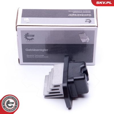 Odpor, vnitřní tlakový ventilátor SKV 94SKV082