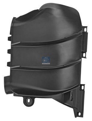 Placa deflectora de aire, cabina