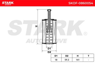 маслен филтър STARK SKOF-0860054