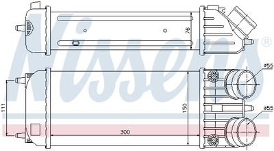 INTERCOOLER COMPRESOR NISSENS 96593 4