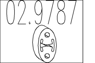 TAMPON CAUCIUC AMORTIZOR ESAPAMENT