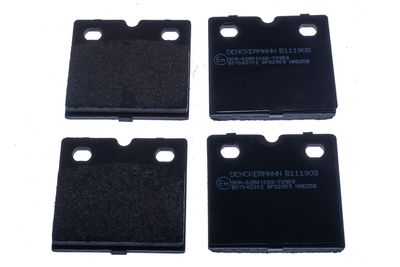 Комплект тормозных колодок, дисковый тормоз B111908