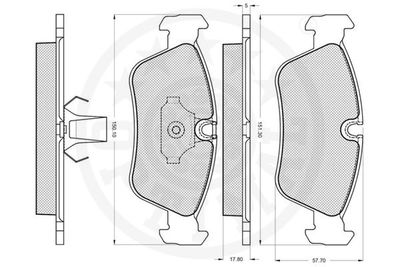 SET PLACUTE FRANA FRANA DISC OPTIMAL 10283 2