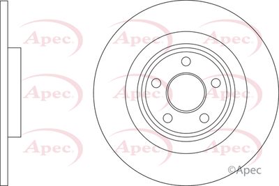 Brake Disc APEC DSK3444