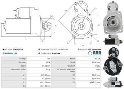 STARTER AS-PL S0459SEG 4