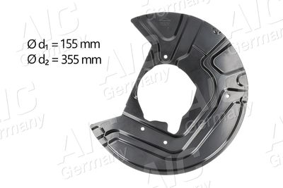 SPRITZBLECH BREMSSCHEIBE