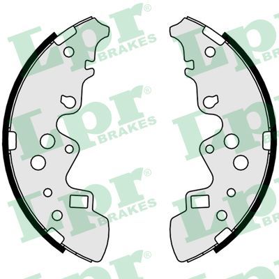Комплект тормозных колодок LPR 01066 для MAZDA E