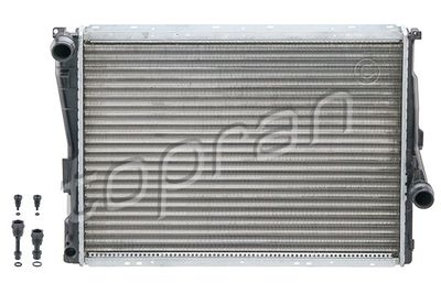 TOPRAN 502 278 Радіатор охолодження двигуна 