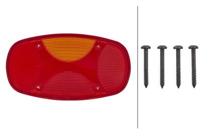 Rear lamp element Links/Rechts (met indicator, anti-fog licht, met stoplicht, parkeerlicht) past: CASE IH WX 145, WX 165, WX 185, WX 210, WX 240