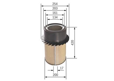 BOSCH Luftfilter